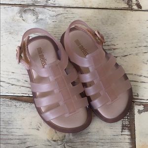 Mini Melissa sandals . Brand new